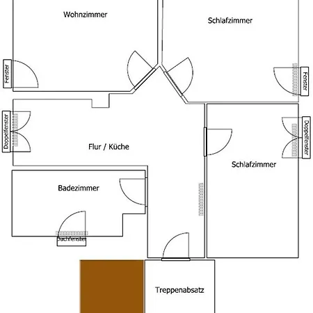 Ferienwohnung Paperer Buhlau アパート